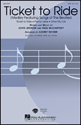 Ticket to Ride SATB choral sheet music cover